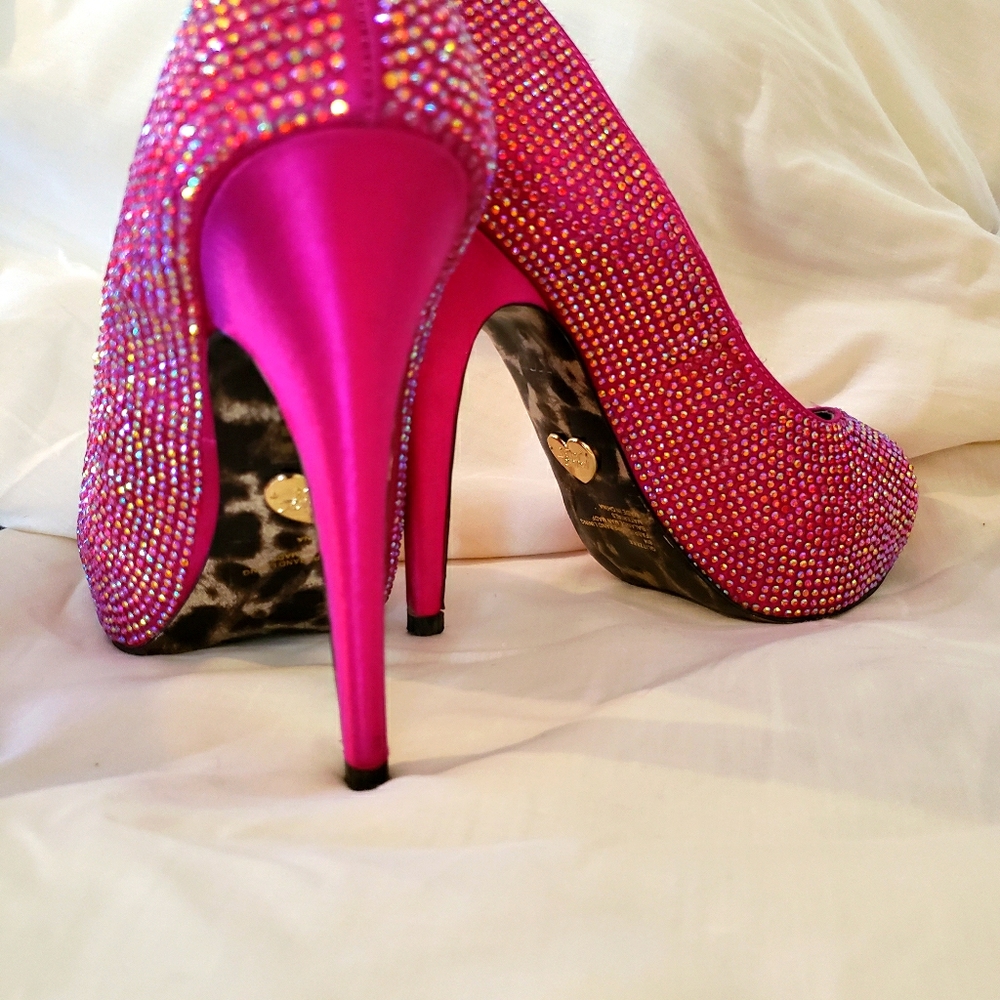 Betsey Johnson high heel shoes